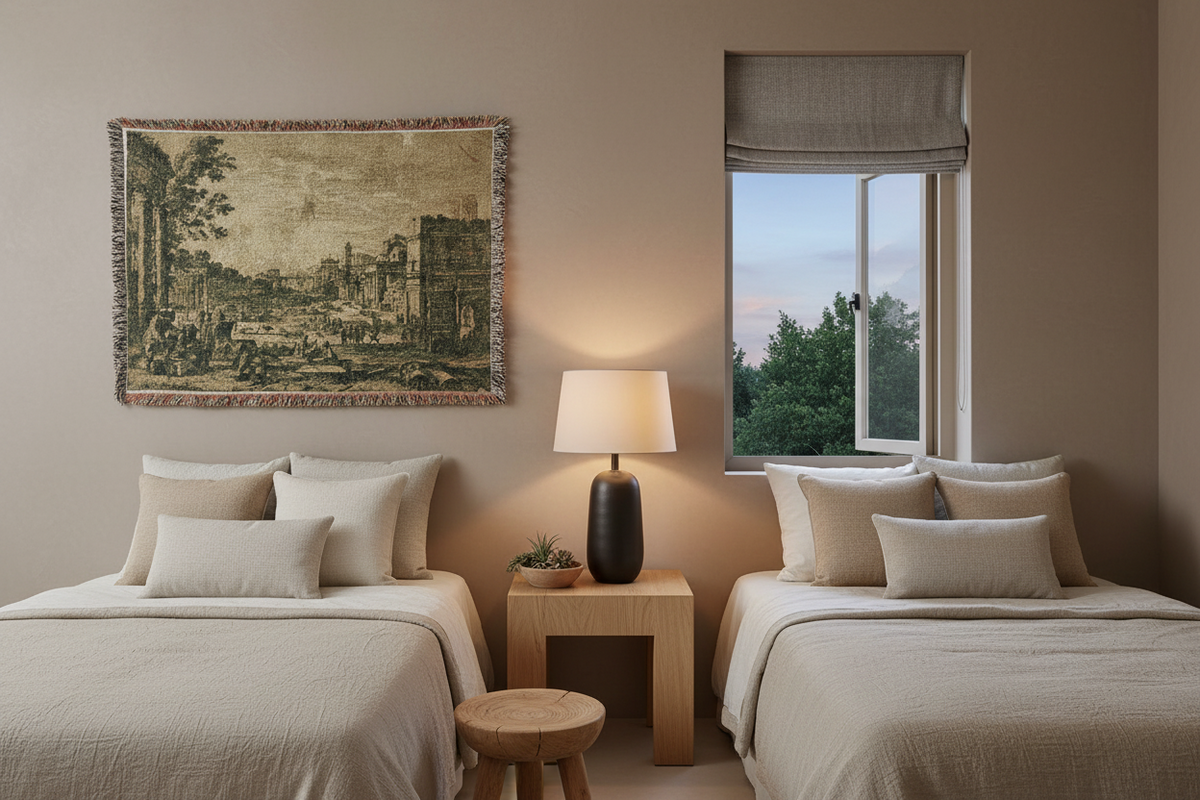 The Roman Forum — Lorrain Tapestry Blanket