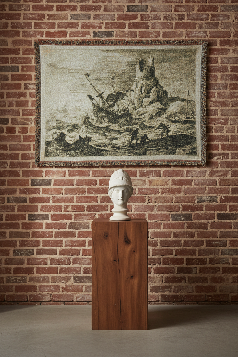 The Shipwreck — Lorrain Tapestry Blanket