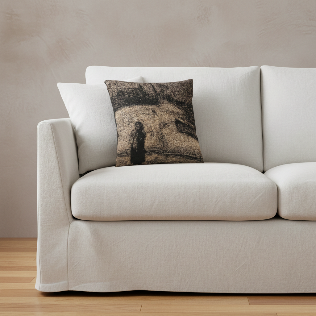 The Zone (Outside the City Walls) — Seurat Pillow