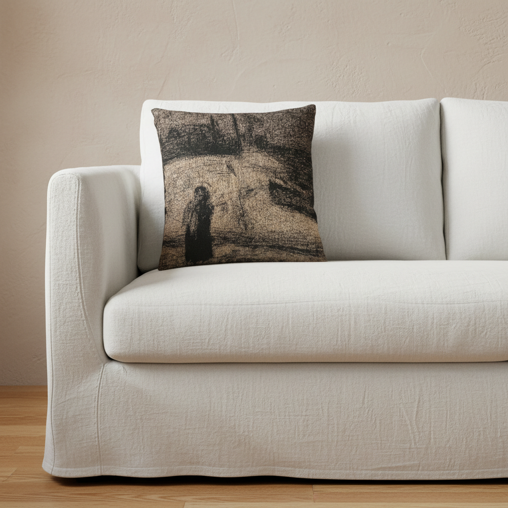 The Zone (Outside the City Walls) — Seurat Pillow