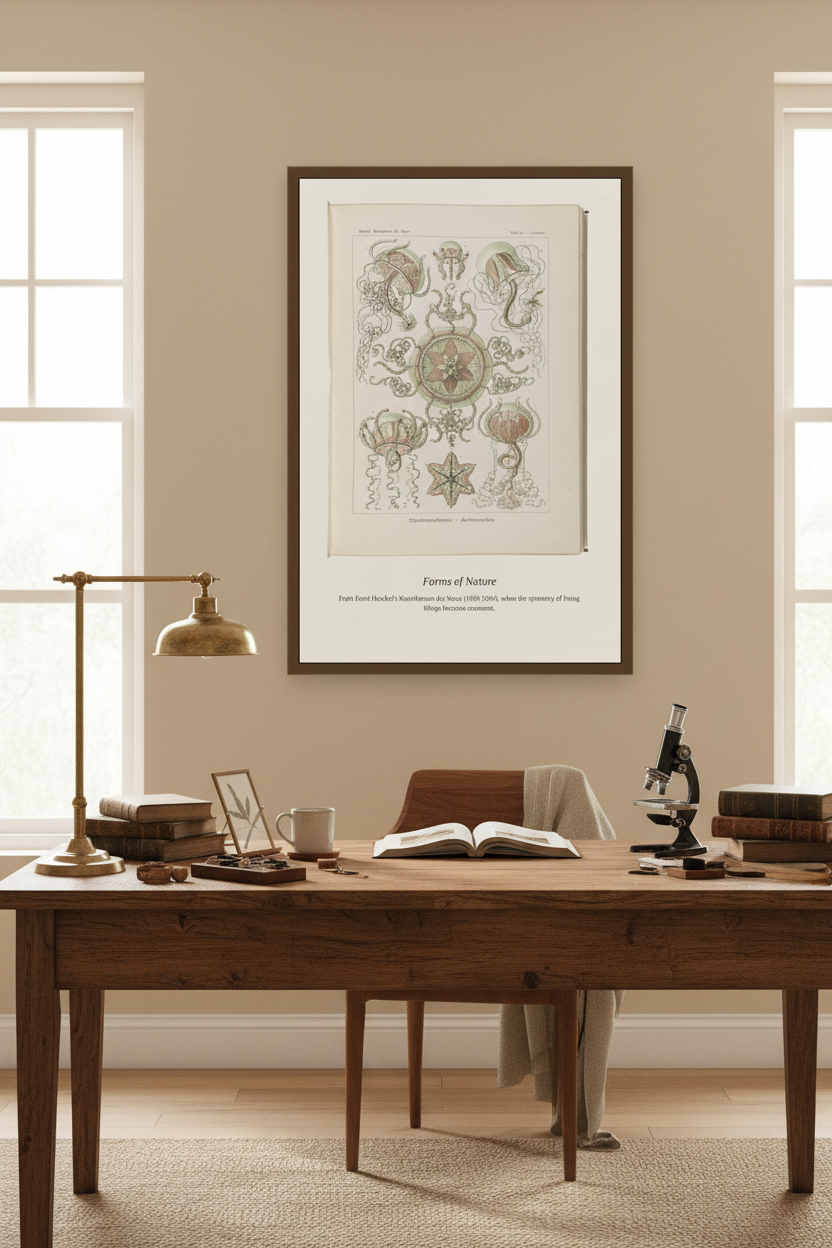 Trachomedusae — Antique Art Print