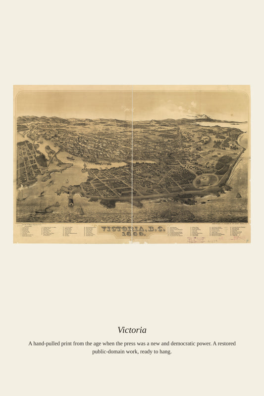 Victoria (2) - Antique Map Print