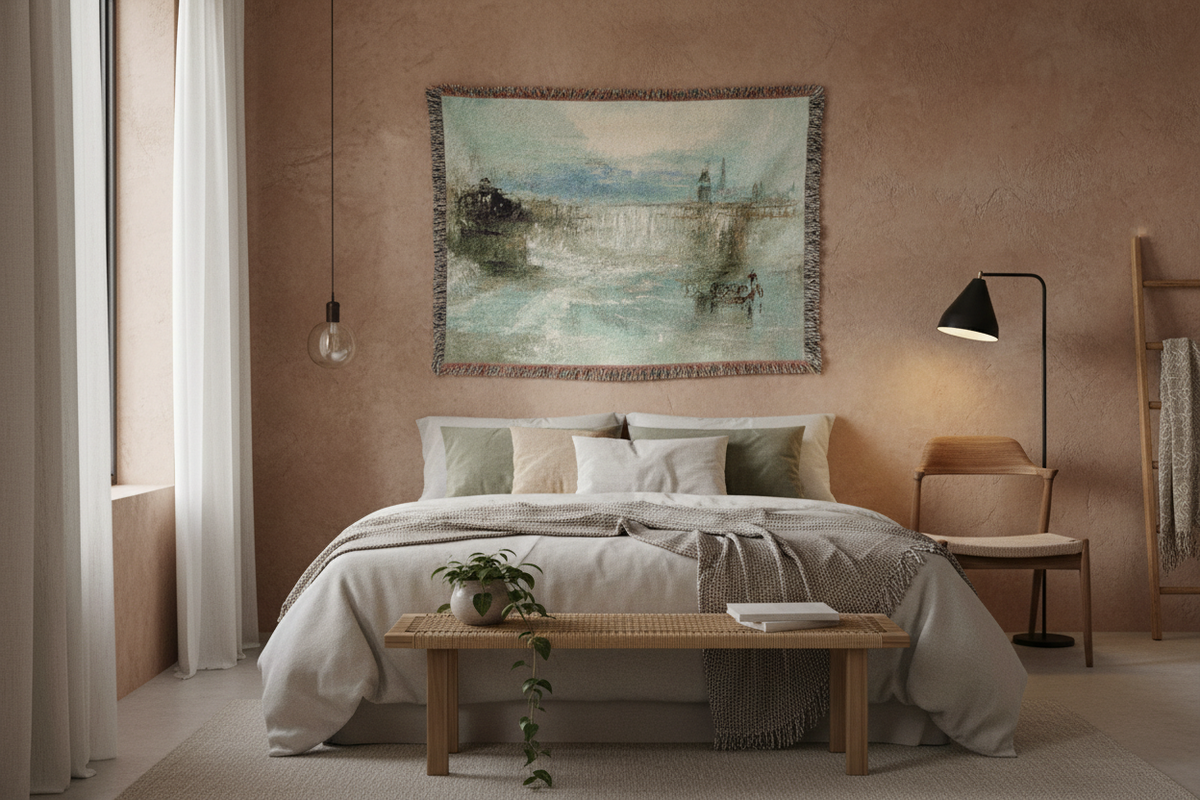 View of Lucerne — Turner Tapestry Blanket