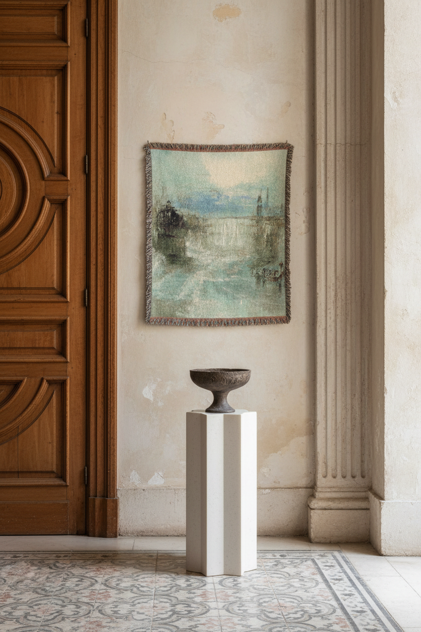 View of Lucerne — Turner Tapestry Blanket