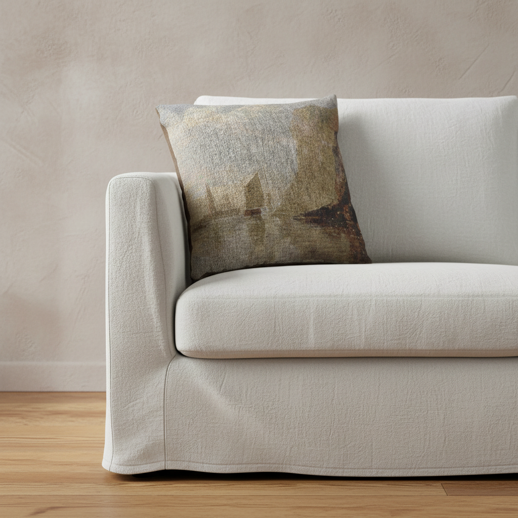 View on the Rhine — Cuyp Pillow