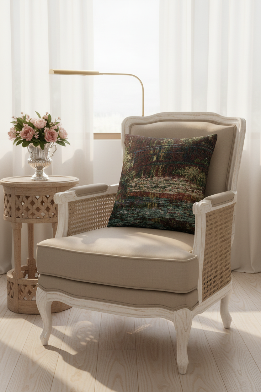 Water Lily Pond — Monet Pillow