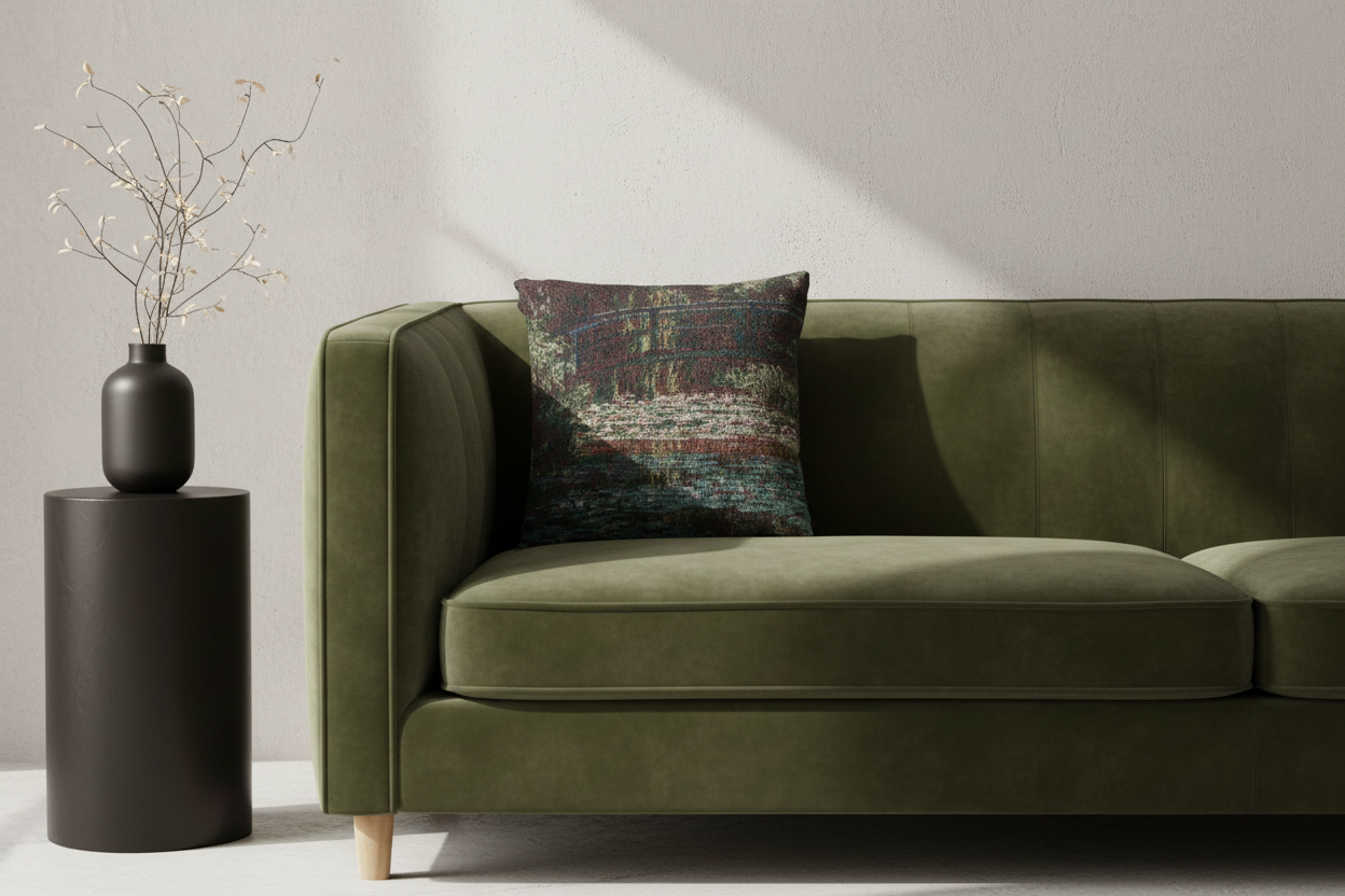 Water Lily Pond — Monet Pillow