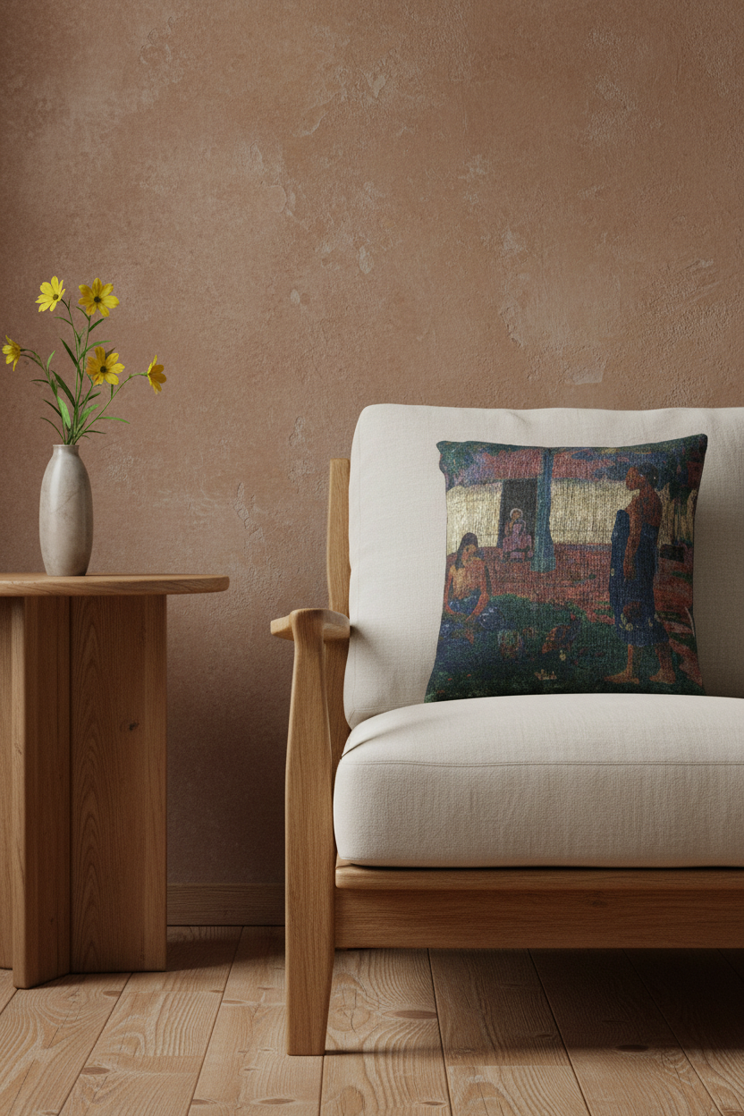 Why Are You Angry? — Gauguin Pillow