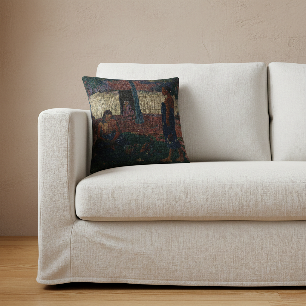 Why Are You Angry? — Gauguin Pillow
