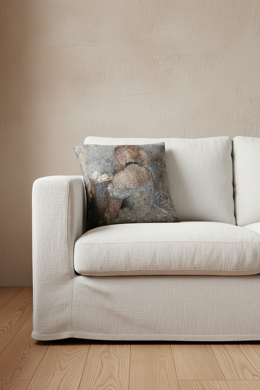 Woman at Her Toilette — Morisot Pillow