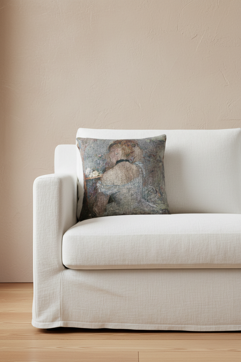 Woman at Her Toilette — Morisot Pillow