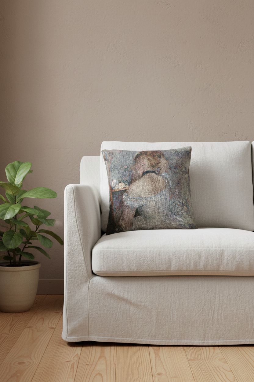 Woman at Her Toilette — Morisot Pillow