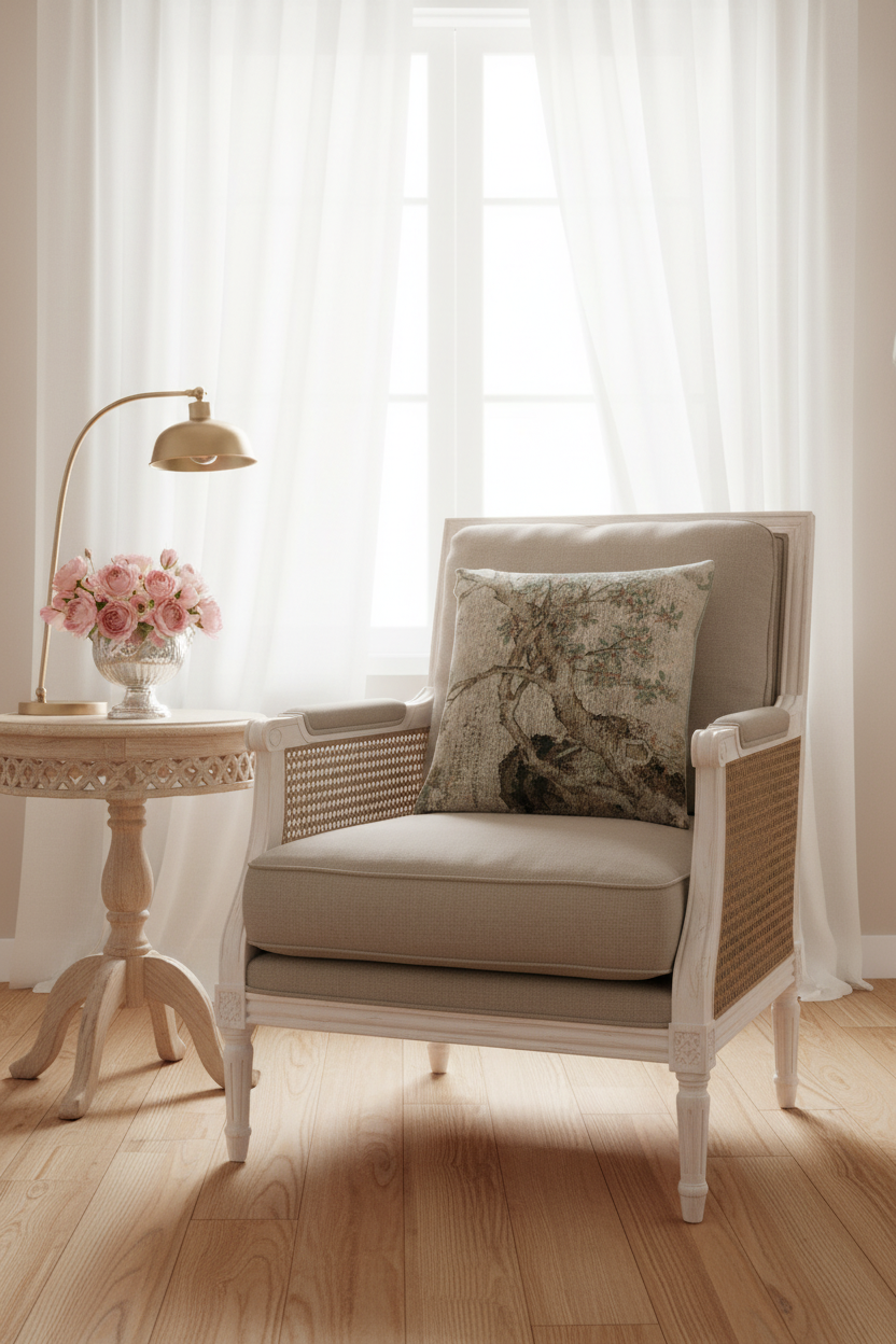 Yellow Chrysanthemums and Red Osmanthus Pillow