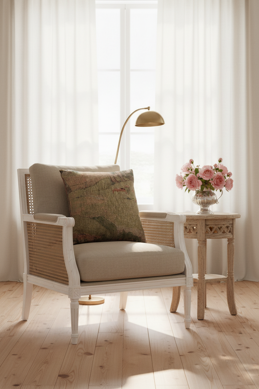 Zhao Mengfu Writing the Heart Sutra Pillow