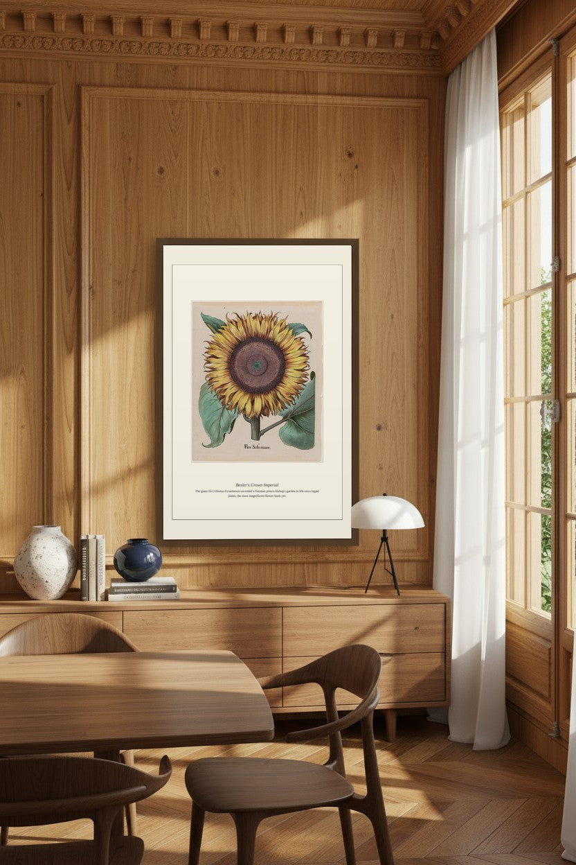 Besler's Crown Imperial — Antique Botanical Print