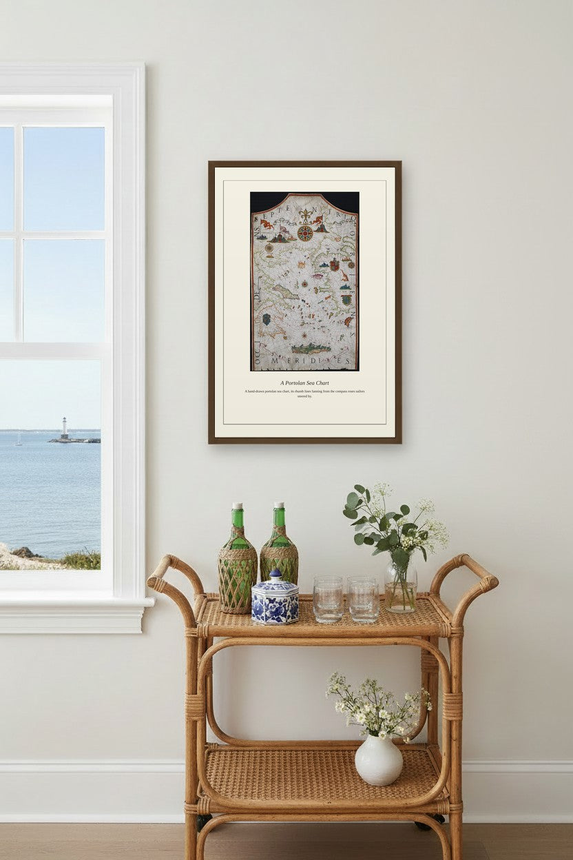 Map of the Aegean Sea and the Sea of Marmara — Antique Art Print