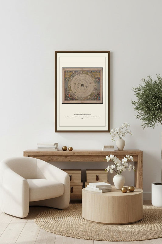 Cellarius Celestial Chart (15) — Antique Celestial Print