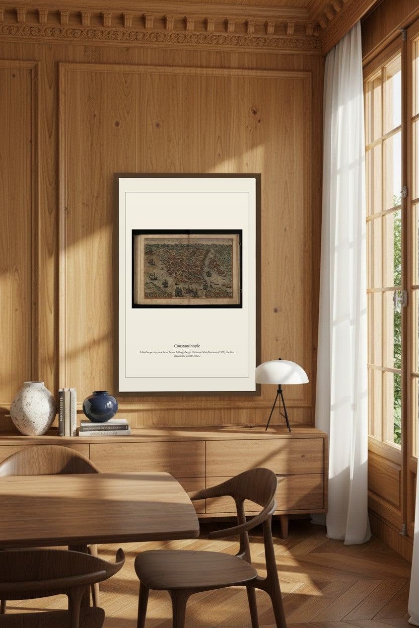 Constantinople (3) — Antique City Map Print