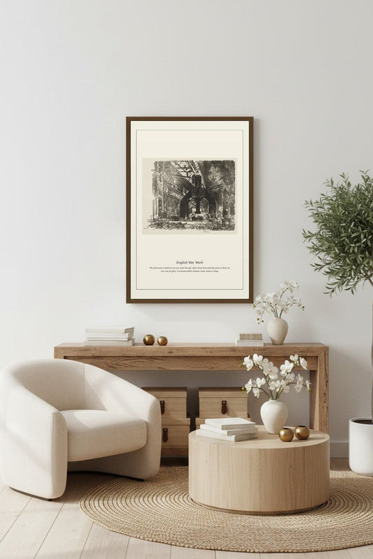 English War Work (2) — Antique Historical Print