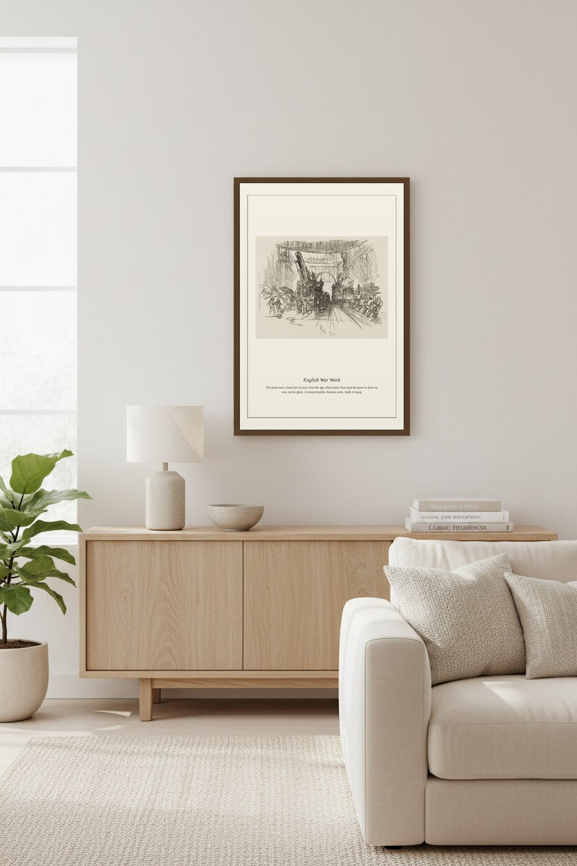 English War Work (8) — Antique Historical Print
