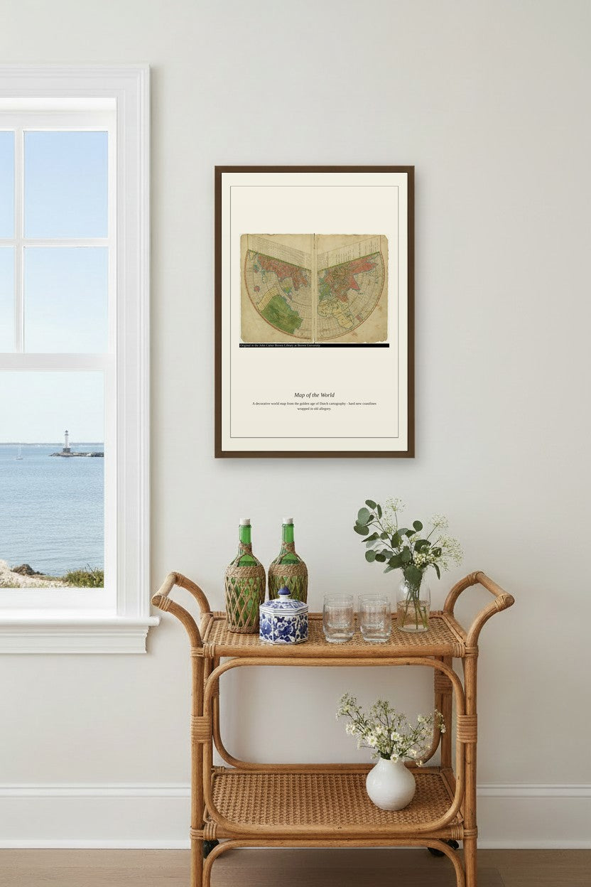 Glareanus Map (2) — Antique Art Print