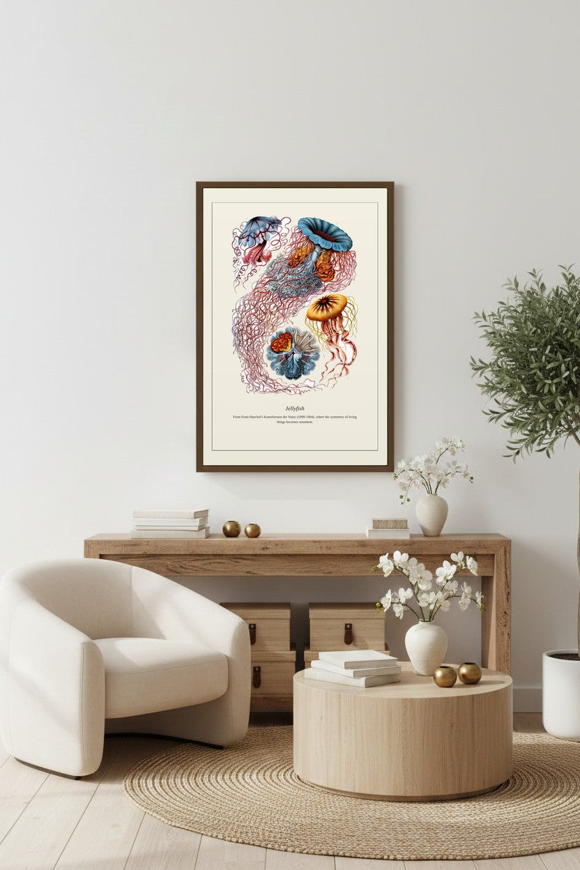 Jellyfish — Antique Natural History Print