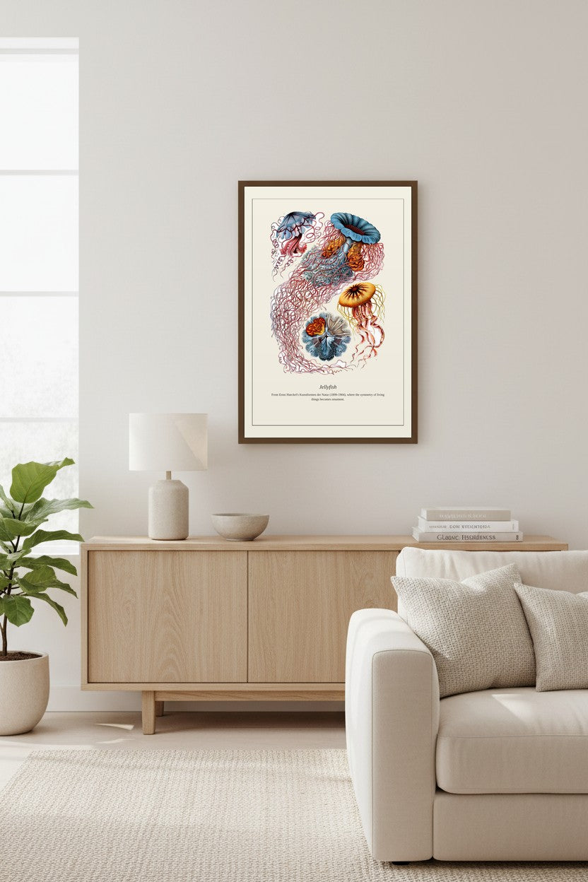 Jellyfish — Antique Natural History Print