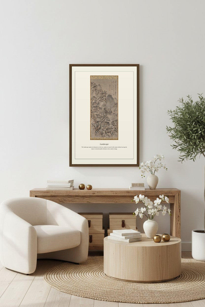 Landscape (2) — Antique Landscape Print