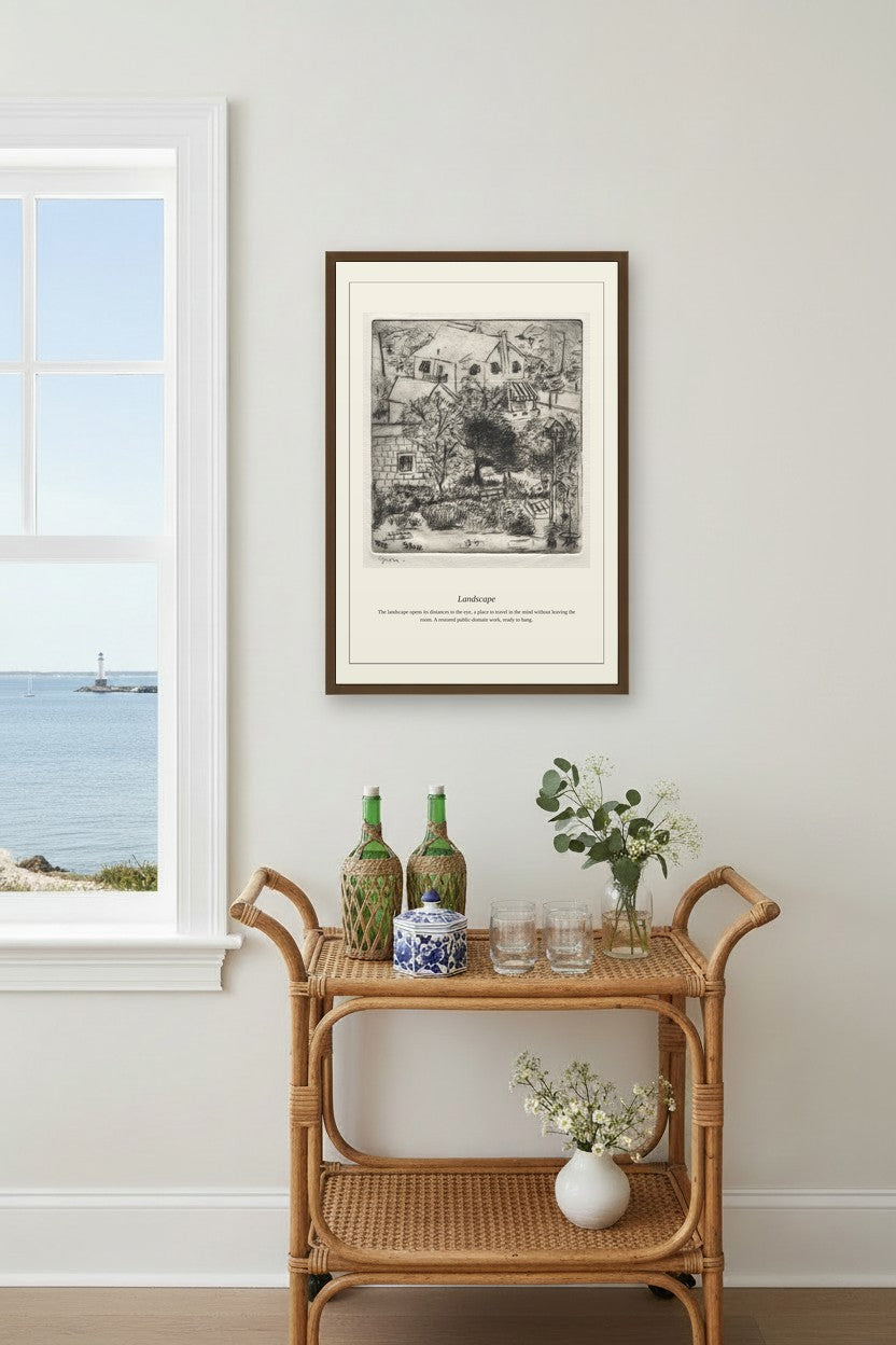 Landscape (3) — Antique Landscape Print