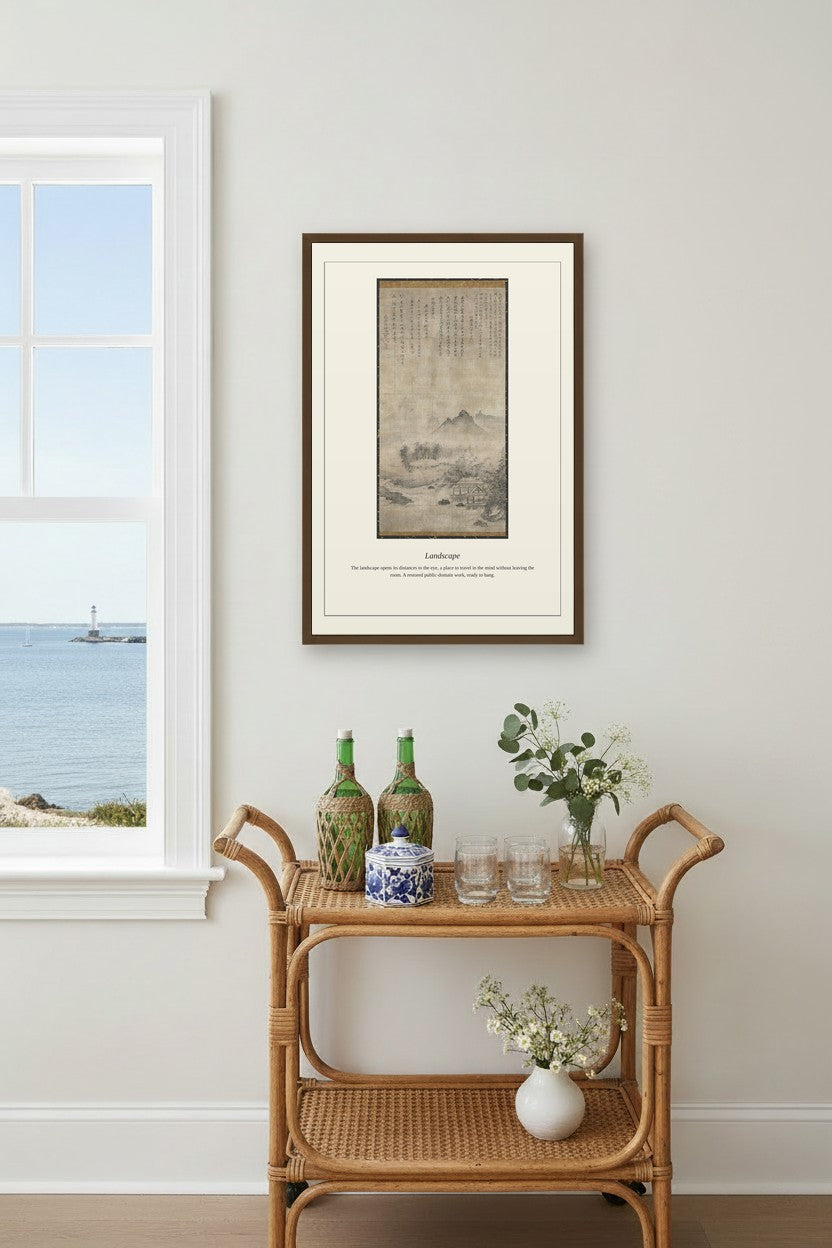 Landscape (6) — Antique Landscape Print