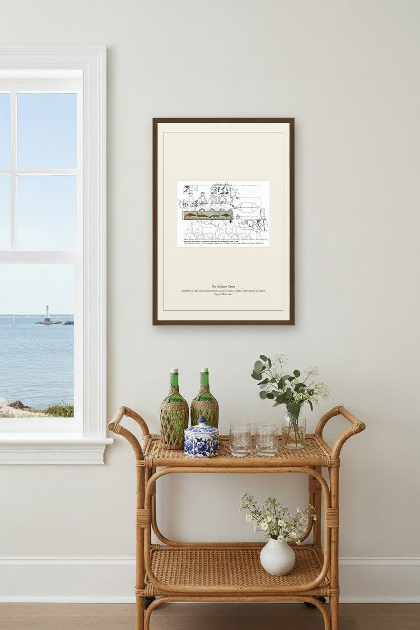 The Meidum Geese — Ancient Egyptian Art Print