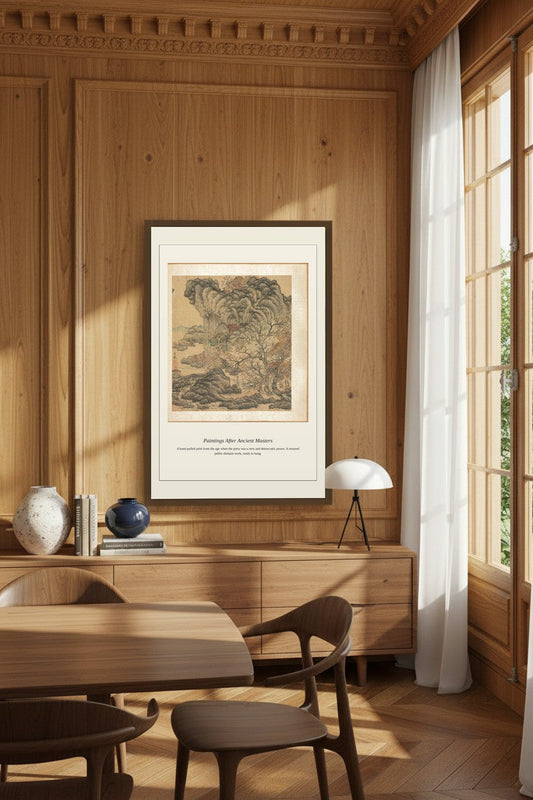 Paintings After Ancient Masters (2) — Antique Art Print