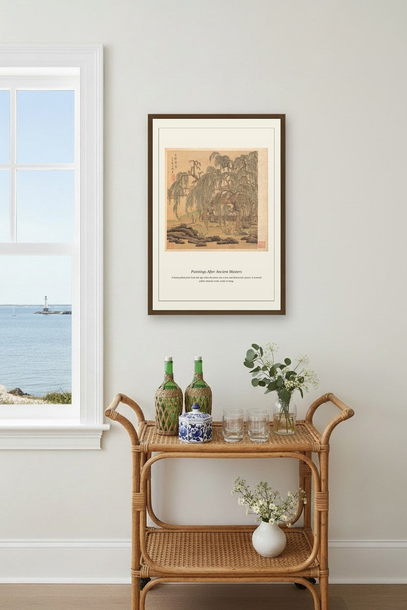 Paintings After Ancient Masters — Antique Art Print