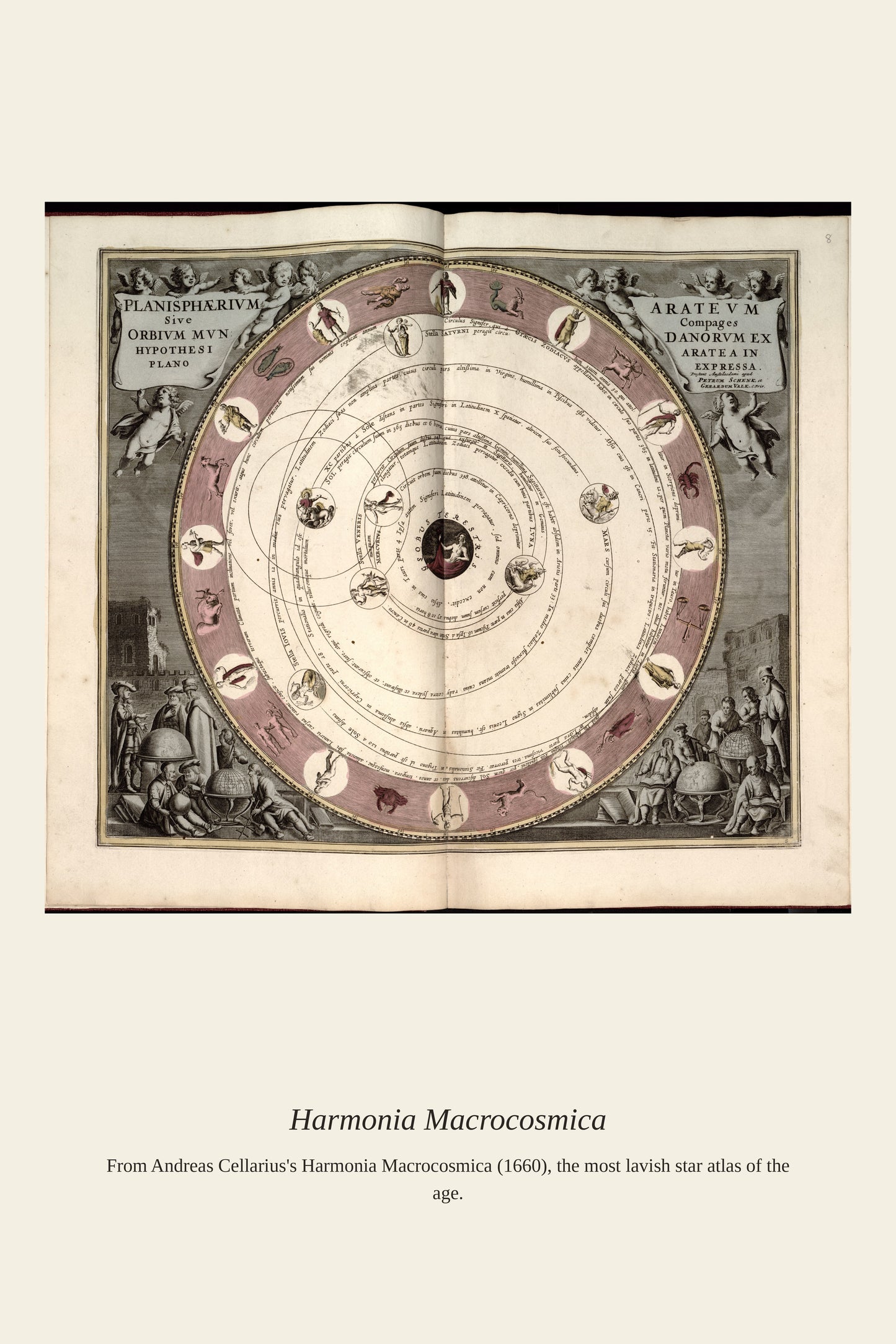 Portolan Chart by Salvatore Oliva — a restored antique nautical chart print