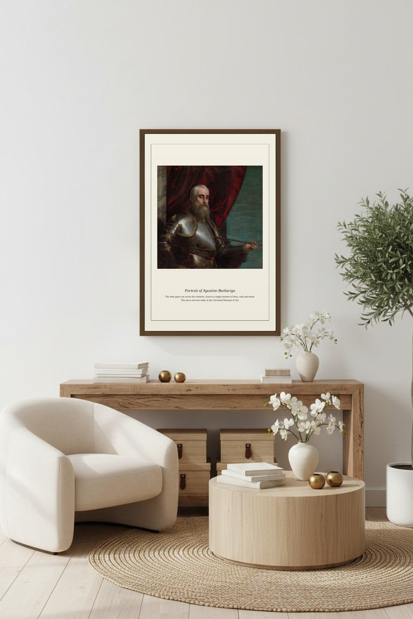 Portrait of Agostino Barbarigo — Antique Portrait Print