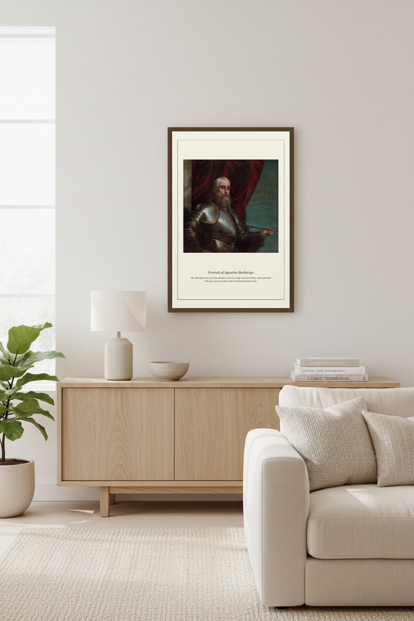 Portrait of Agostino Barbarigo — Antique Portrait Print