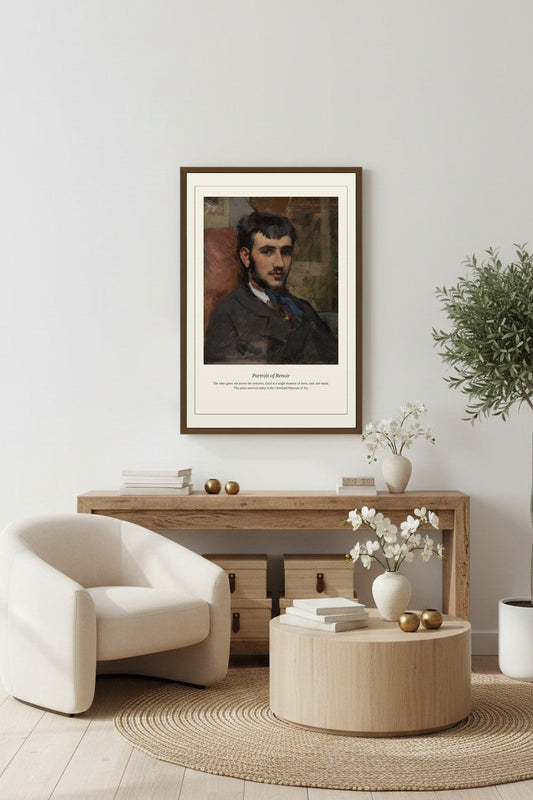 Portrait of Renoir — Antique Portrait Print