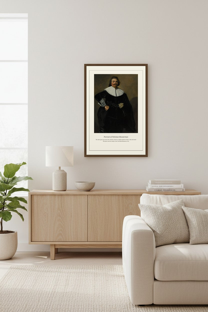 Portrait of Tieleman Roosterman — Antique Portrait Print