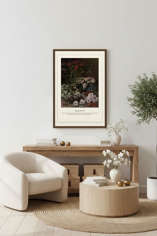 Spring Flowers — Antique Botanical Print
