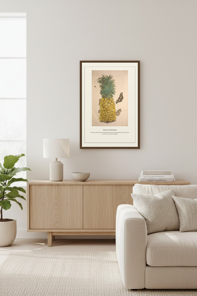 Surinam Insects and Plants (7) — Antique Botanical Print