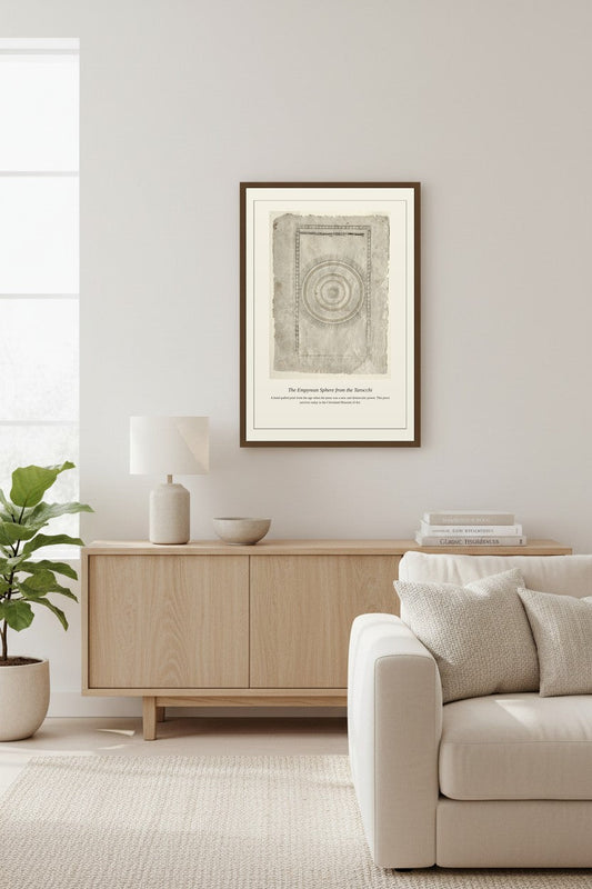 The Empyrean Sphere, Mantegna Tarocchi — Antique Celestial Print